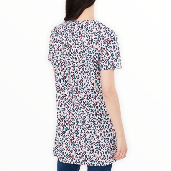 Joules Hattie A-Line Tunic Multicolor Leopard Animal Print Mini Dress NWT - Picture 3 of 12